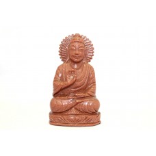 Natural Star Sand Stone God Buddha Figure Religious Decorative Gift Item P - 12